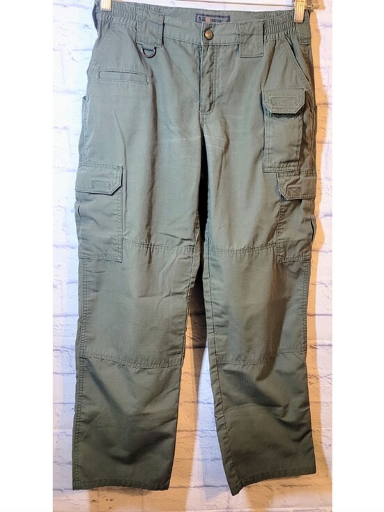 5.11 Tactical Pants - 5.11 Tactical Series Womens Size 8 Regular Army Green Pant Outdoors Hiking